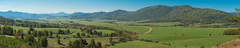 Image showing Road at the mountains