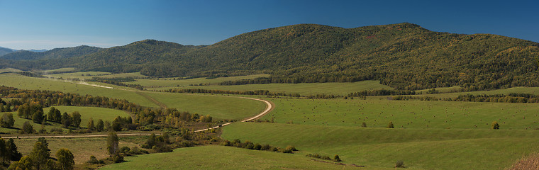 Image showing Road at the mountains