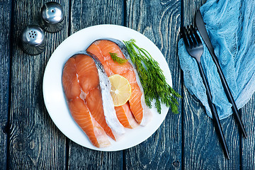 Image showing fresh salmon