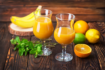 Image showing orange juice