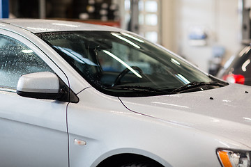 Image showing car at repair station