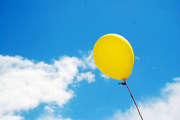 Image showing Balloon in a Summer Sky