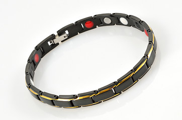 Image showing Black Magnetic Bracelet