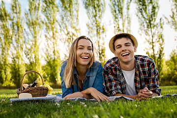 Image showing Just us and a Picnic