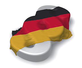 Image showing german law - 3d rendering