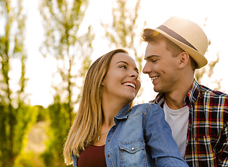 Image showing Enjoying the summer