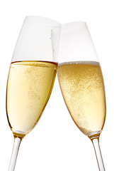 Image showing two glasses of champagne