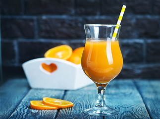 Image showing orange juice