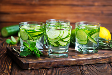 Image showing cucumber drink