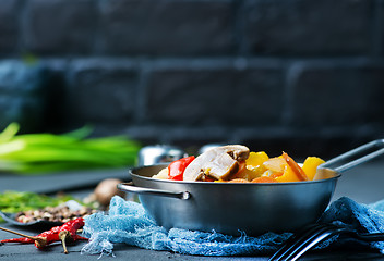 Image showing baked vegetables