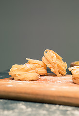 Image showing The dry Italian pasta