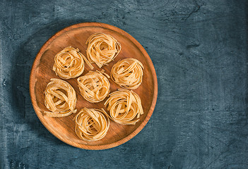 Image showing The dry Italian pasta