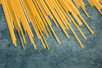 Image showing The dry Italian pasta