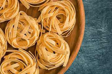 Image showing The dry Italian pasta