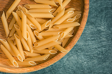 Image showing The dry Italian pasta