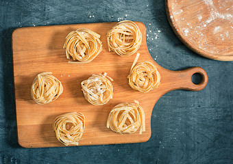 Image showing The dry Italian pasta