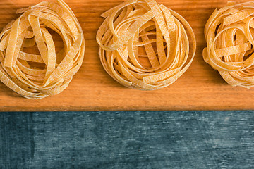 Image showing The dry Italian pasta