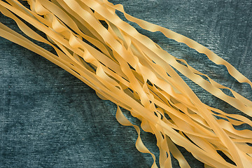 Image showing The dry Italian pasta