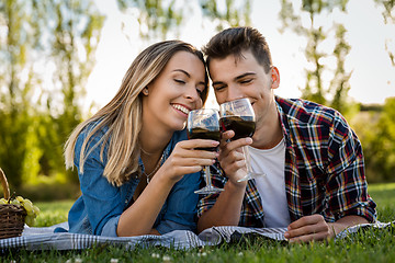 Image showing Just us and a Picnic