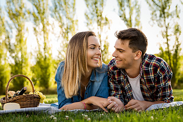 Image showing Just us and a Picnic