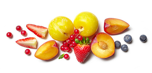 Image showing composition of various fruits and berries