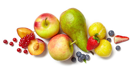 Image showing composition of various fruits and vegetables