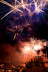 Image showing Fireworks festival