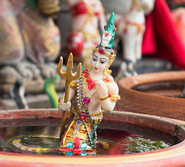 Image showing Temple figurine in Thailand