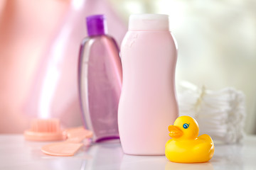 Image showing baby bath accessories