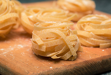 Image showing The dry Italian pasta