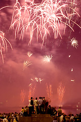 Image showing Fireworks festival