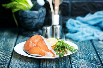 Image showing fresh salmon