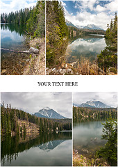 Image showing Mountain Lake in Slovakia Tatra