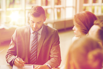 Image showing business people meeting at office