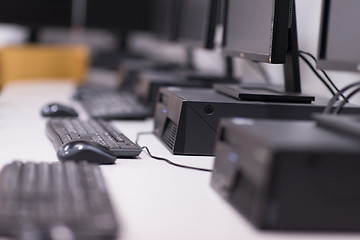 Image showing Computer classroom