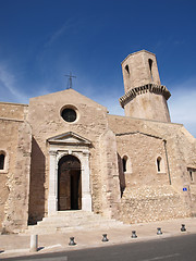 Image showing Bell tower of Saint-Laurent in Marseille