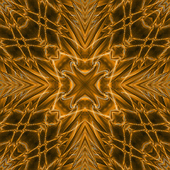 Image showing orange abstract pattern