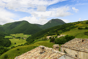 Image showing Landscape and buildings Elcito