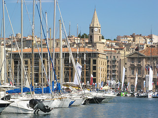 Image showing Marseille harbor