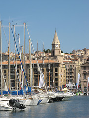 Image showing Marseille harbor