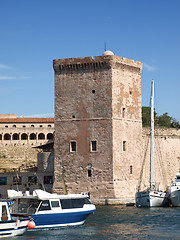 Image showing Marseille harbor