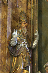 Image showing Statue of saint