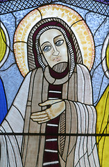 Image showing Jesus, stained glass
