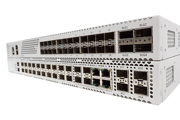 Image showing Gigabit Ethernet switch with SFP slot