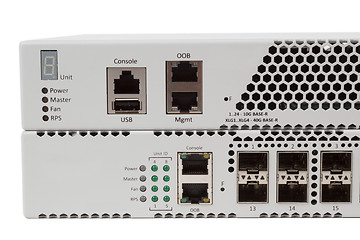 Image showing Gigabit Ethernet switch with SFP slot