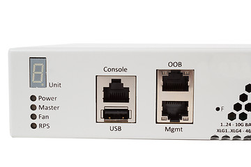 Image showing Gigabit Ethernet switch with SFP slot