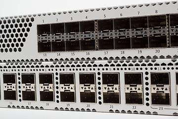 Image showing Gigabit Ethernet switch with SFP slot