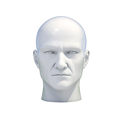 Image showing Mannequin Dummy Head Isolated