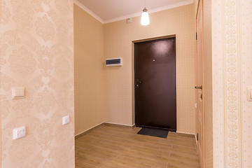 Image showing Interior hallway small apartment unfurnished