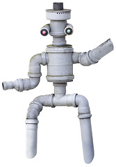 Image showing Robot Puppet Cutout